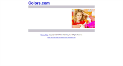 Desktop Screenshot of colors.com