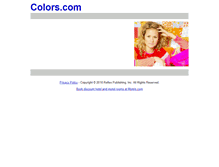 Tablet Screenshot of colors.com